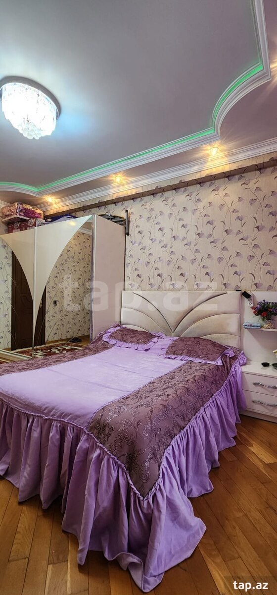 3-otaqlı yeni tikili kirayə verilir, N. Nərimanov m., 124 m²