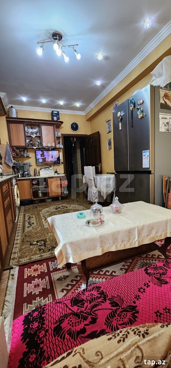 3-otaqlı yeni tikili kirayə verilir, N. Nərimanov m., 124 m²