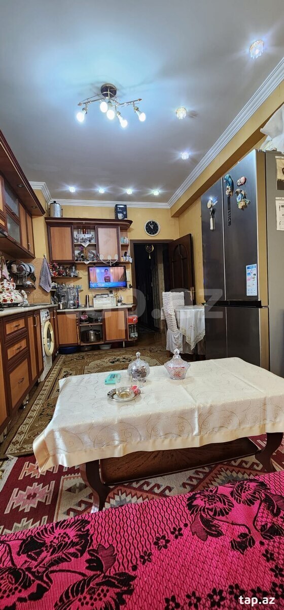 3-otaqlı yeni tikili kirayə verilir, N. Nərimanov m., 124 m²