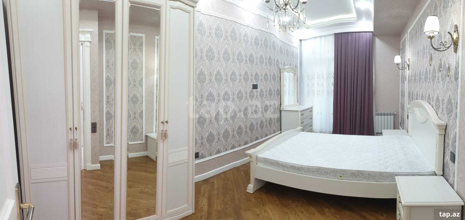 3-otaqlı yeni tikili kirayə verilir, Nərimanov r., 110 m² (3)