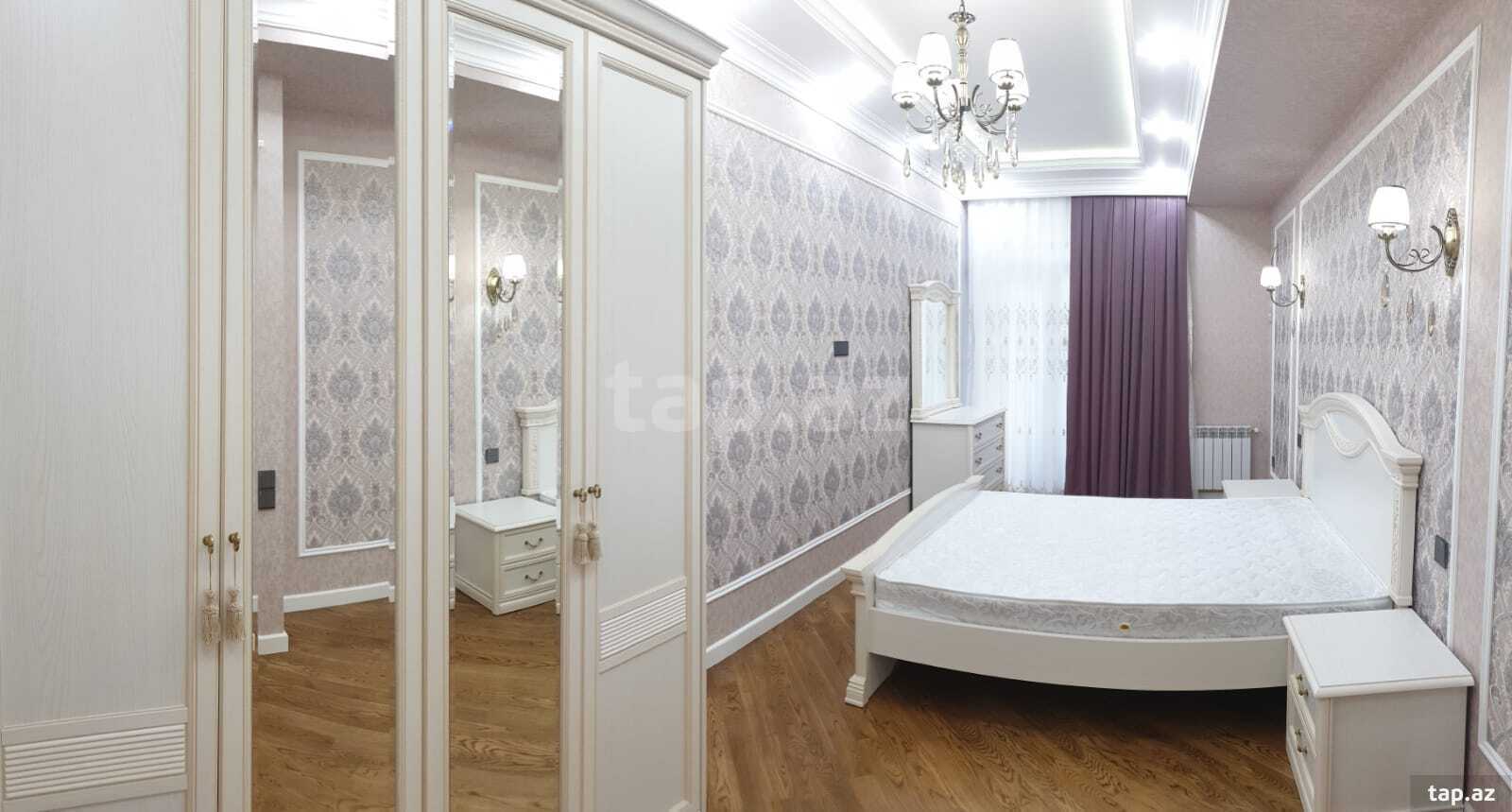 3-otaqlı yeni tikili kirayə verilir, Nərimanov r., 110 m² (5)