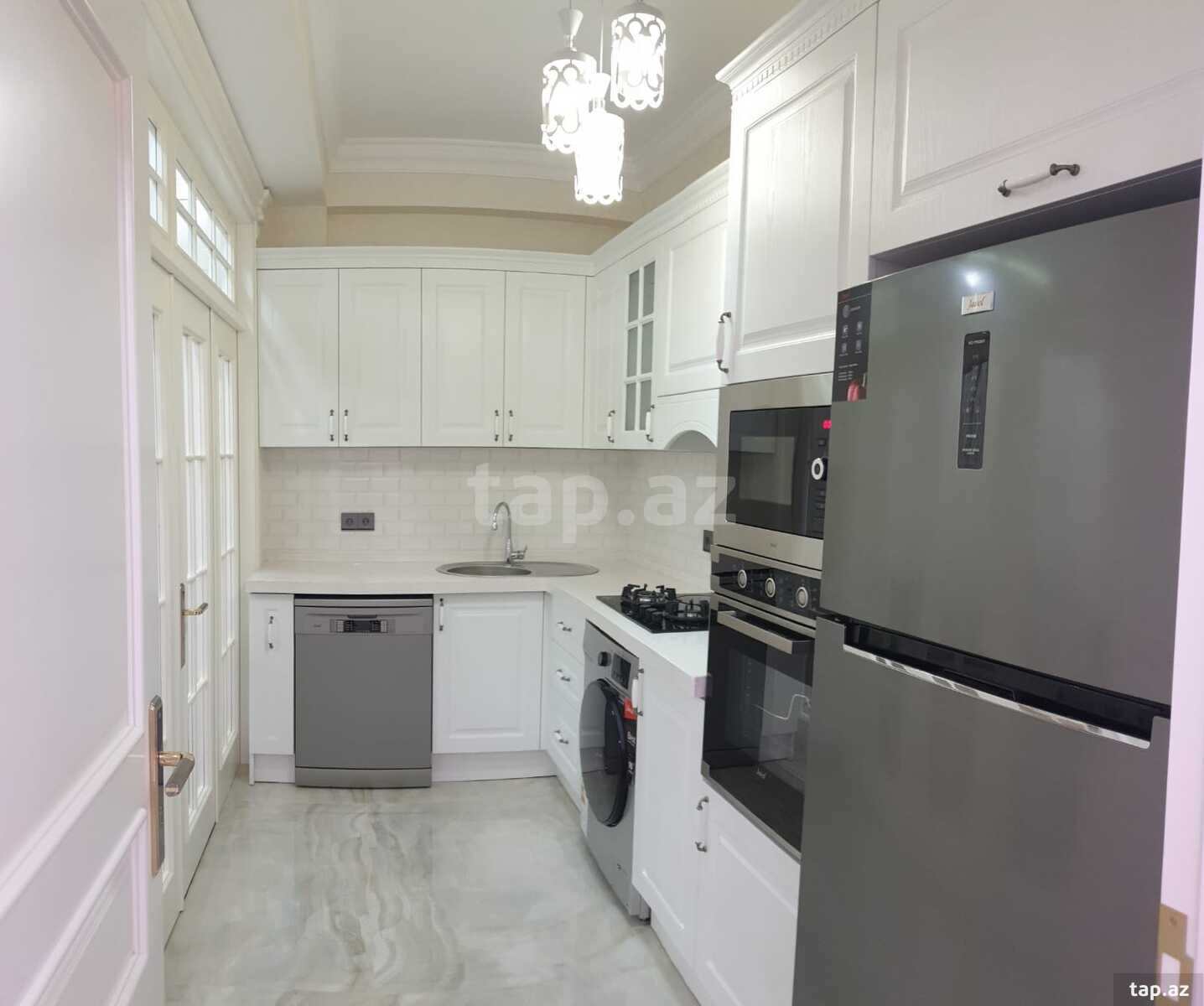 3-otaqlı yeni tikili kirayə verilir, Nərimanov r., 110 m² (9)