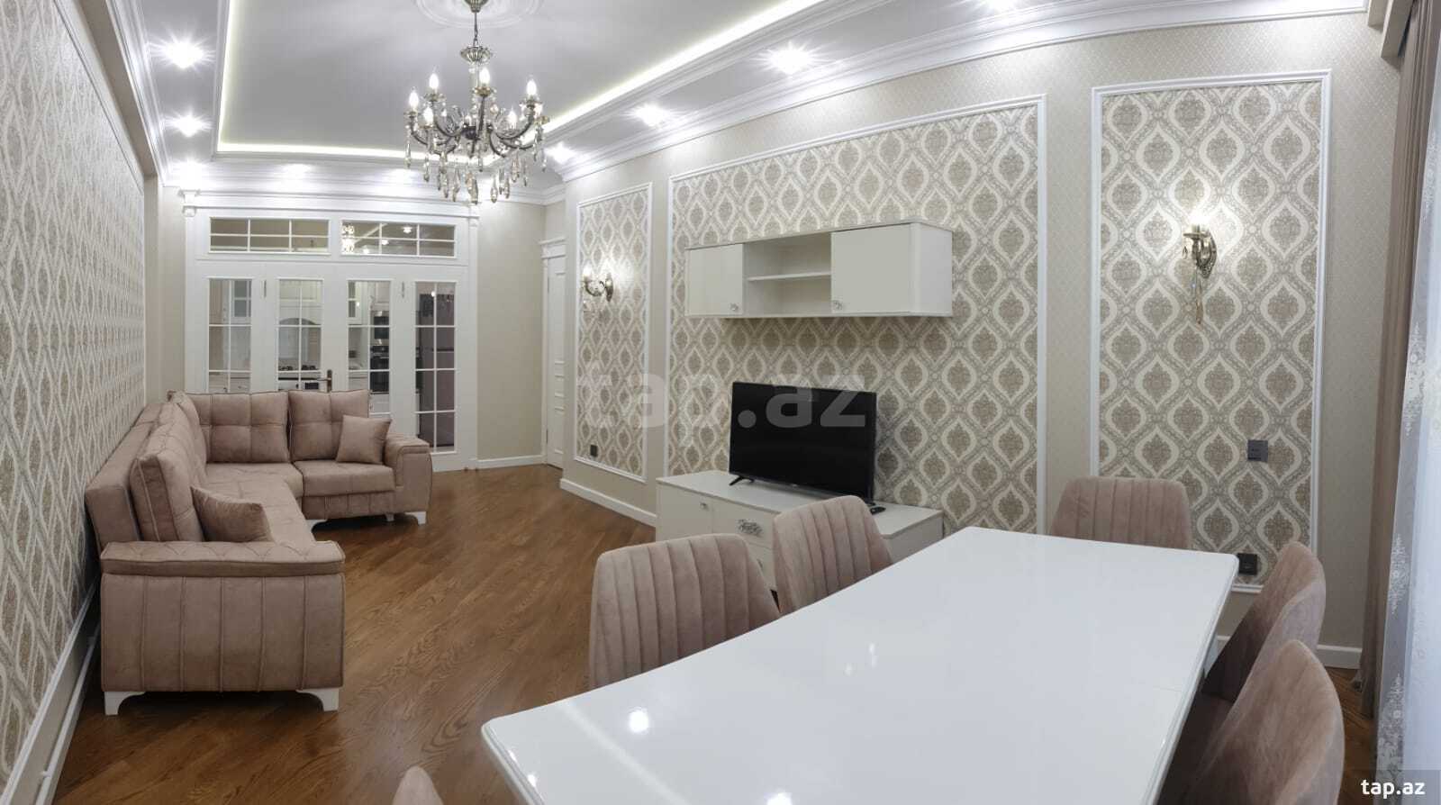 3-otaqlı yeni tikili kirayə verilir, Nərimanov r., 110 m²