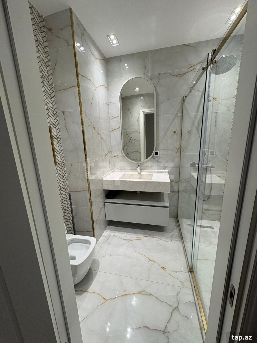 3-otaqlı yeni tikili kirayə verilir, Ağ şəhər, 100 m² (3)
