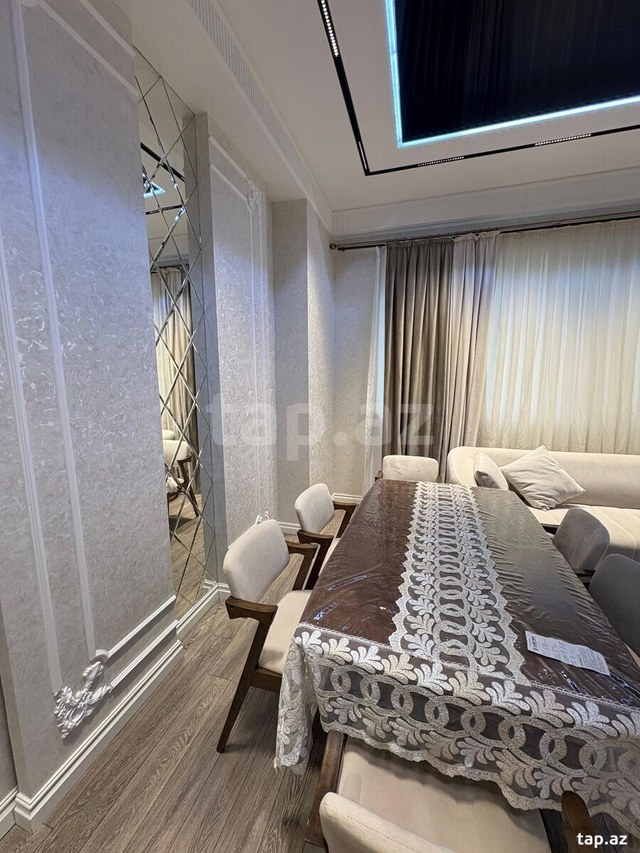3-otaqlı yeni tikili kirayə verilir, Ağ şəhər, 100 m² (4)