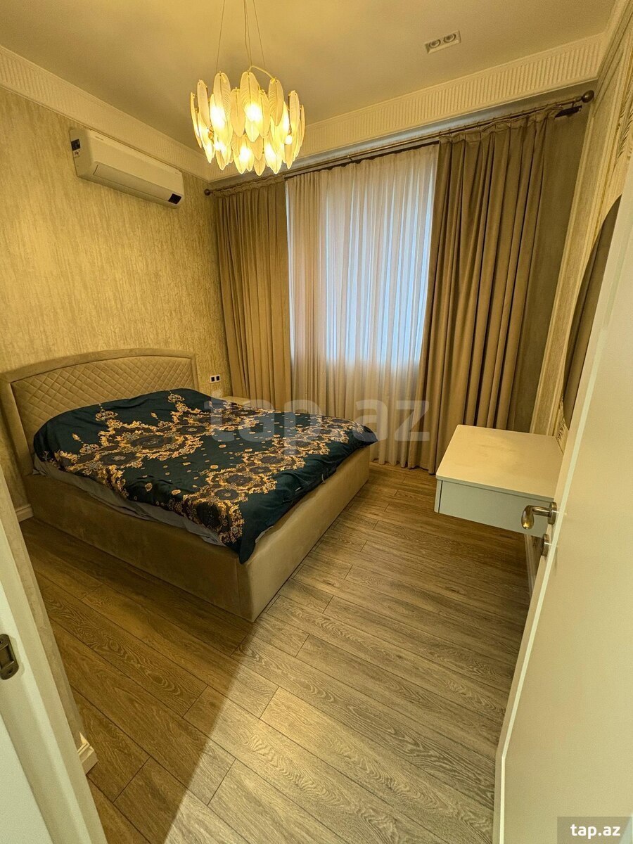 3-otaqlı yeni tikili kirayə verilir, Ağ şəhər, 100 m² (12)
