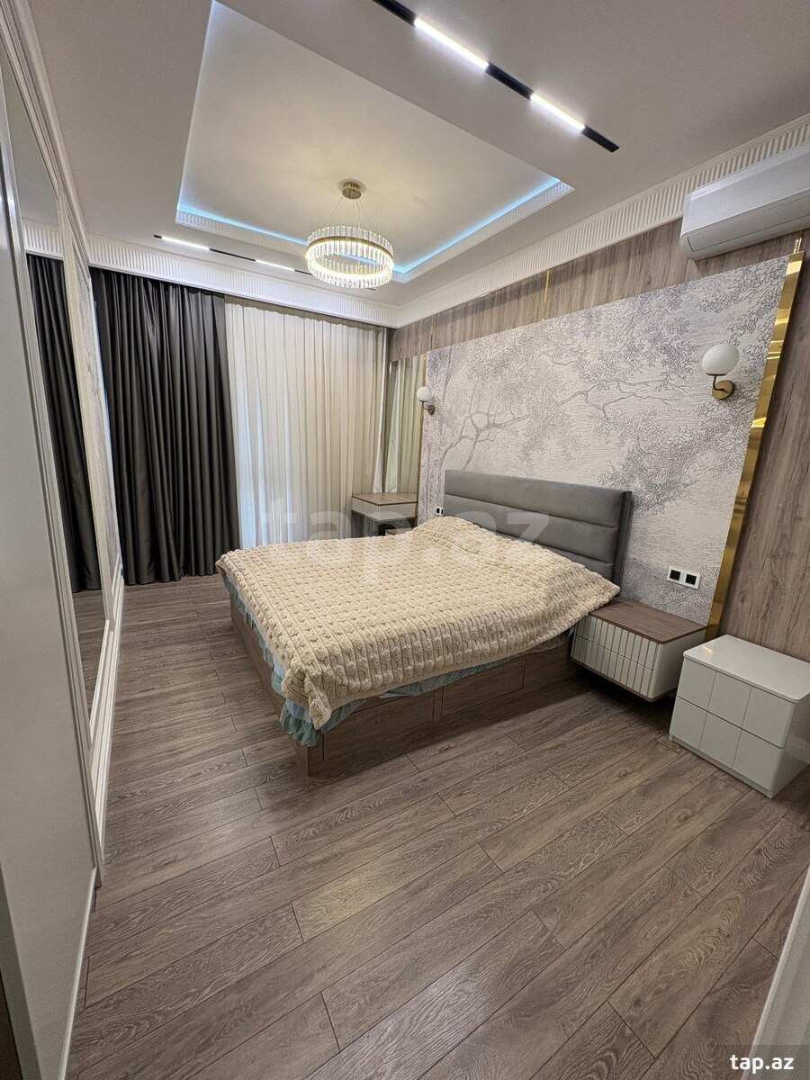 3-otaqlı yeni tikili kirayə verilir, Ağ şəhər, 100 m² (13)