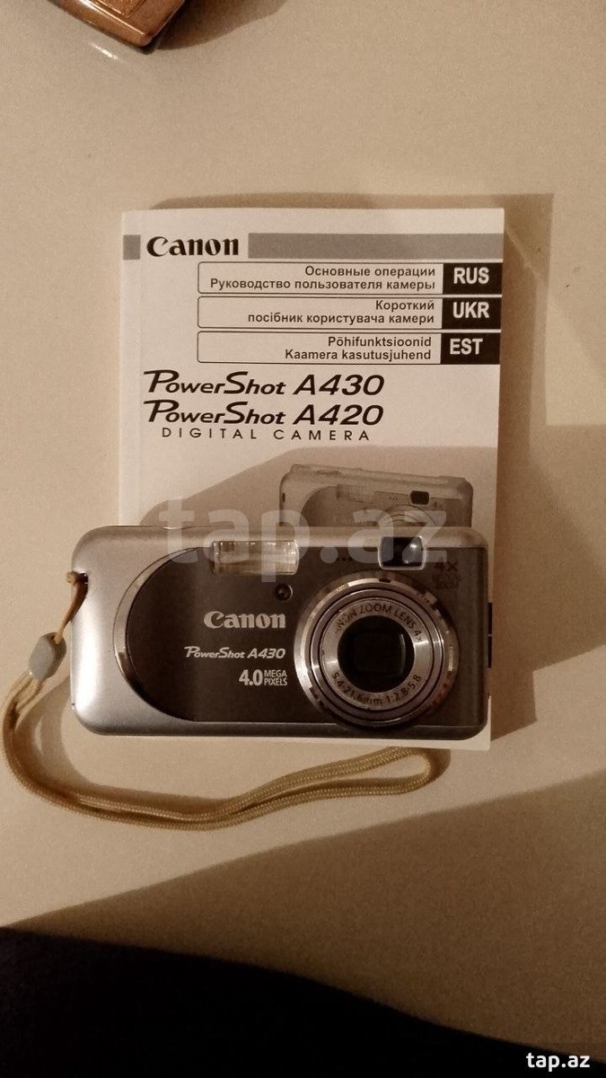 Canon PowerShot A430 kamerası