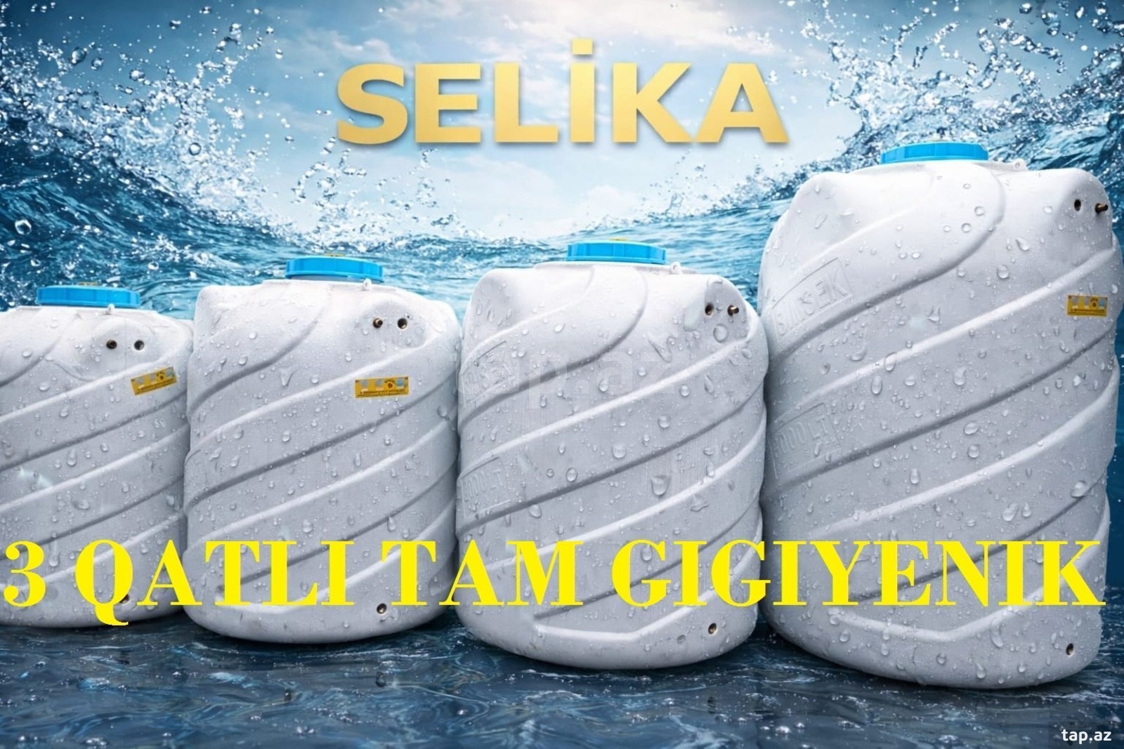 Gigienik su çəni Selika (3)
