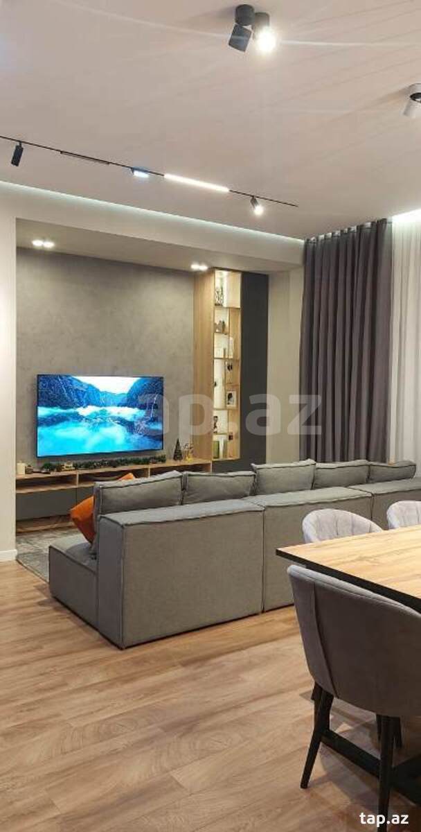 3-otaqlı yeni tikili, Nərimanov r., 130 m² (7)