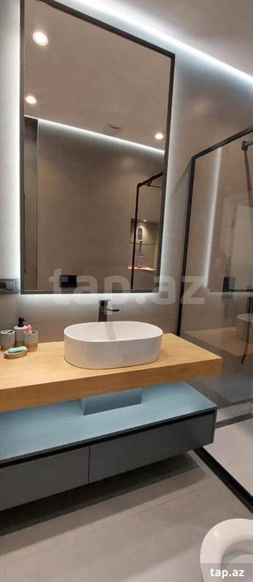 3-otaqlı yeni tikili, Nərimanov r., 130 m² (13)