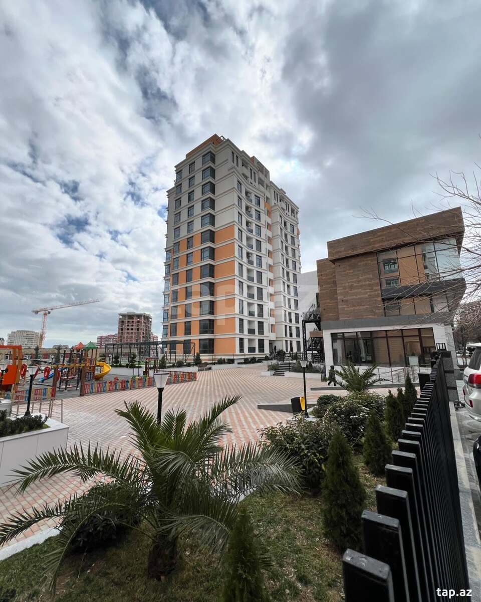 3-otaqlı yeni tikili, Nərimanov r., 130 m²