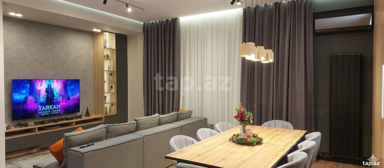 3-otaqlı yeni tikili, Nərimanov r., 130 m² (4)