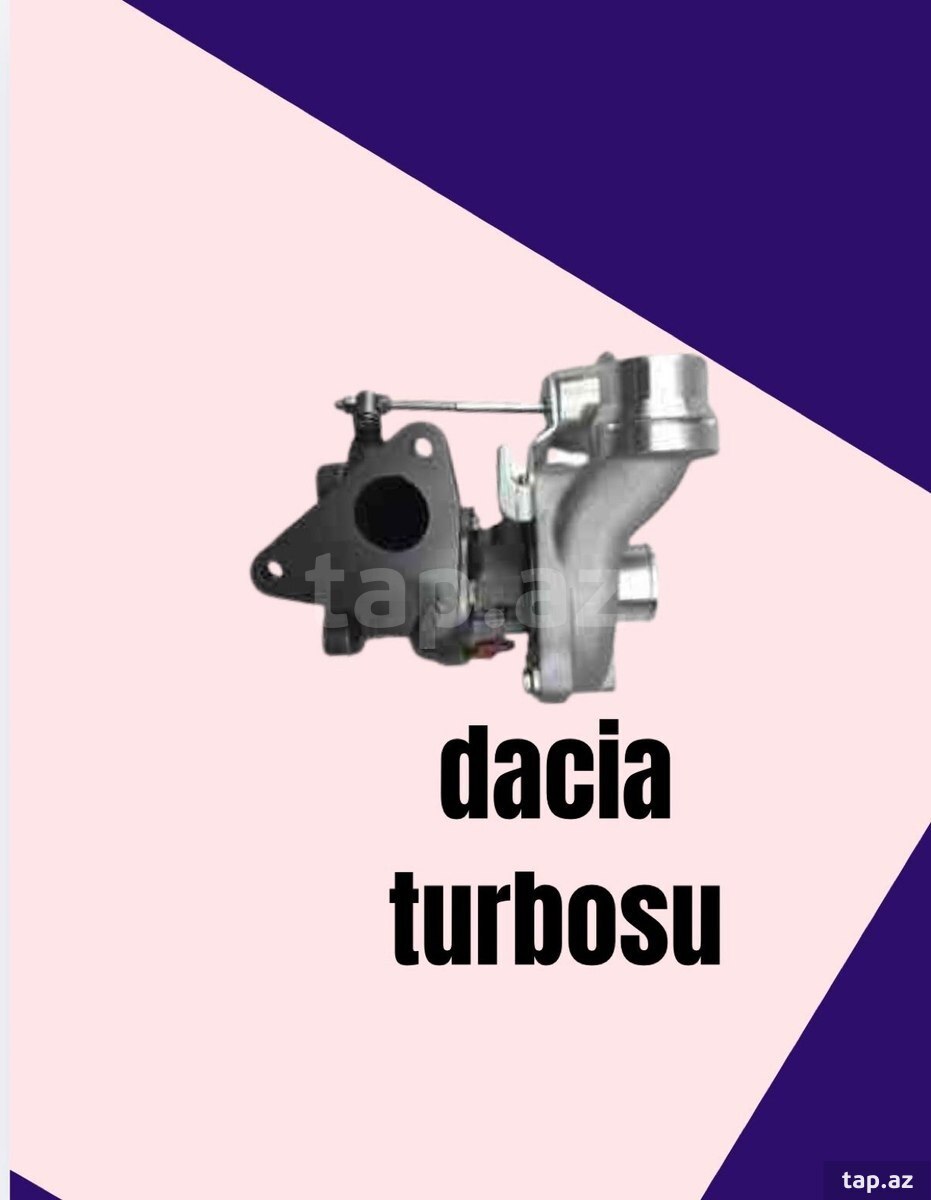 Dacia 1.5 turbosu və turbo kartici