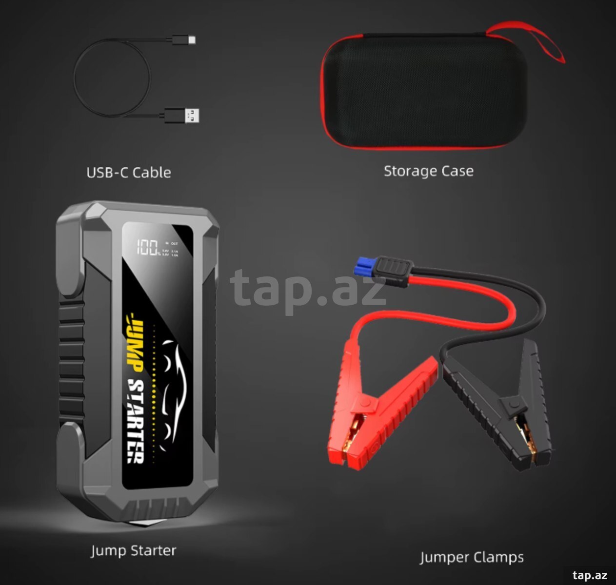 Avtomobil üçün Jump Starter 2000A (4)