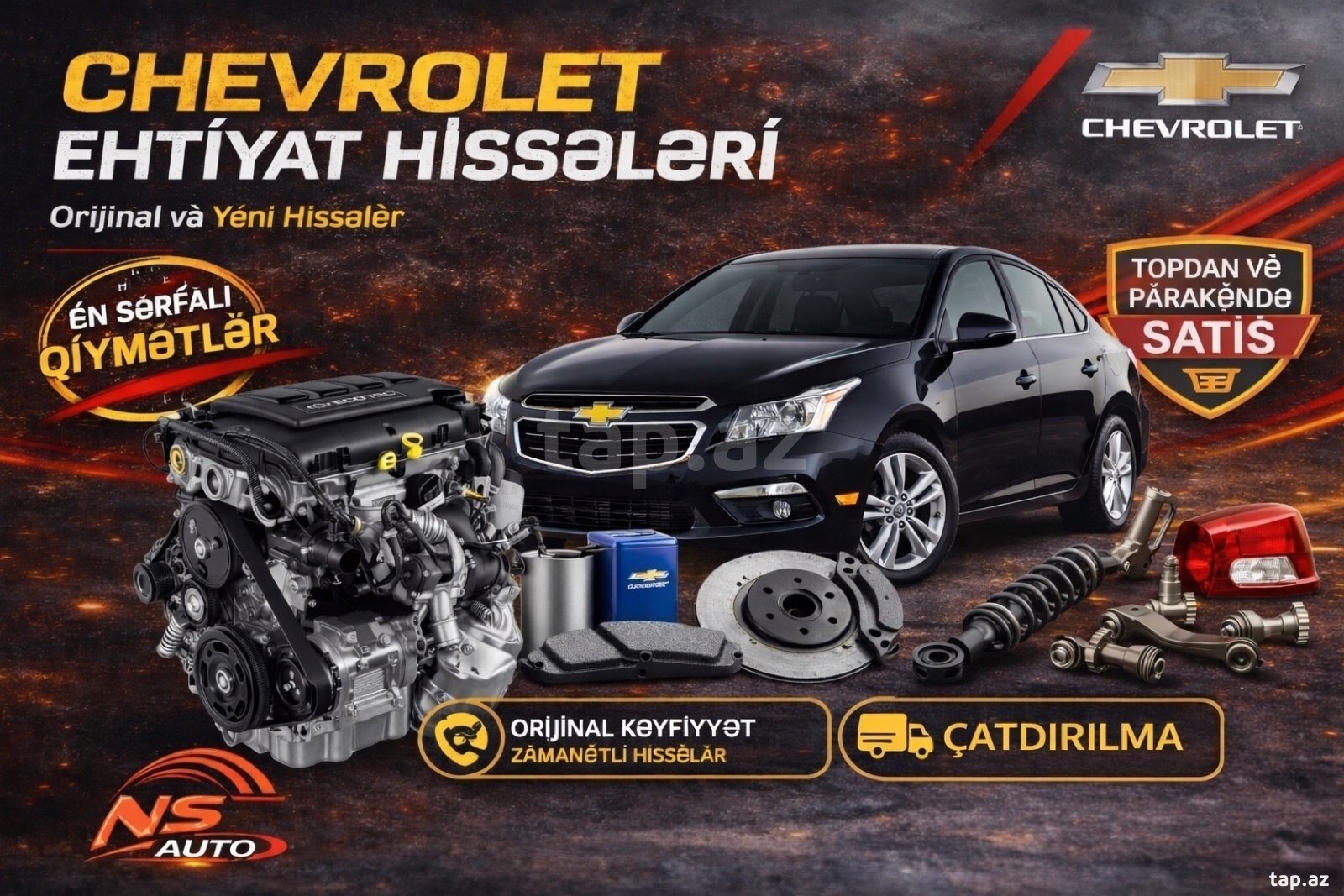 "Chevrolet Cruze" ehtiyat hissələri (2)