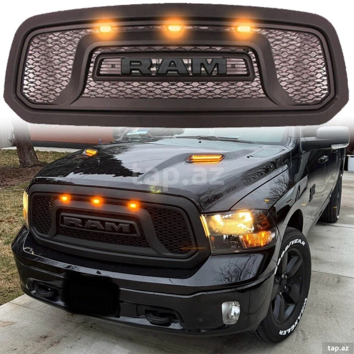 Dodge ram rebel style barmaqlığı
