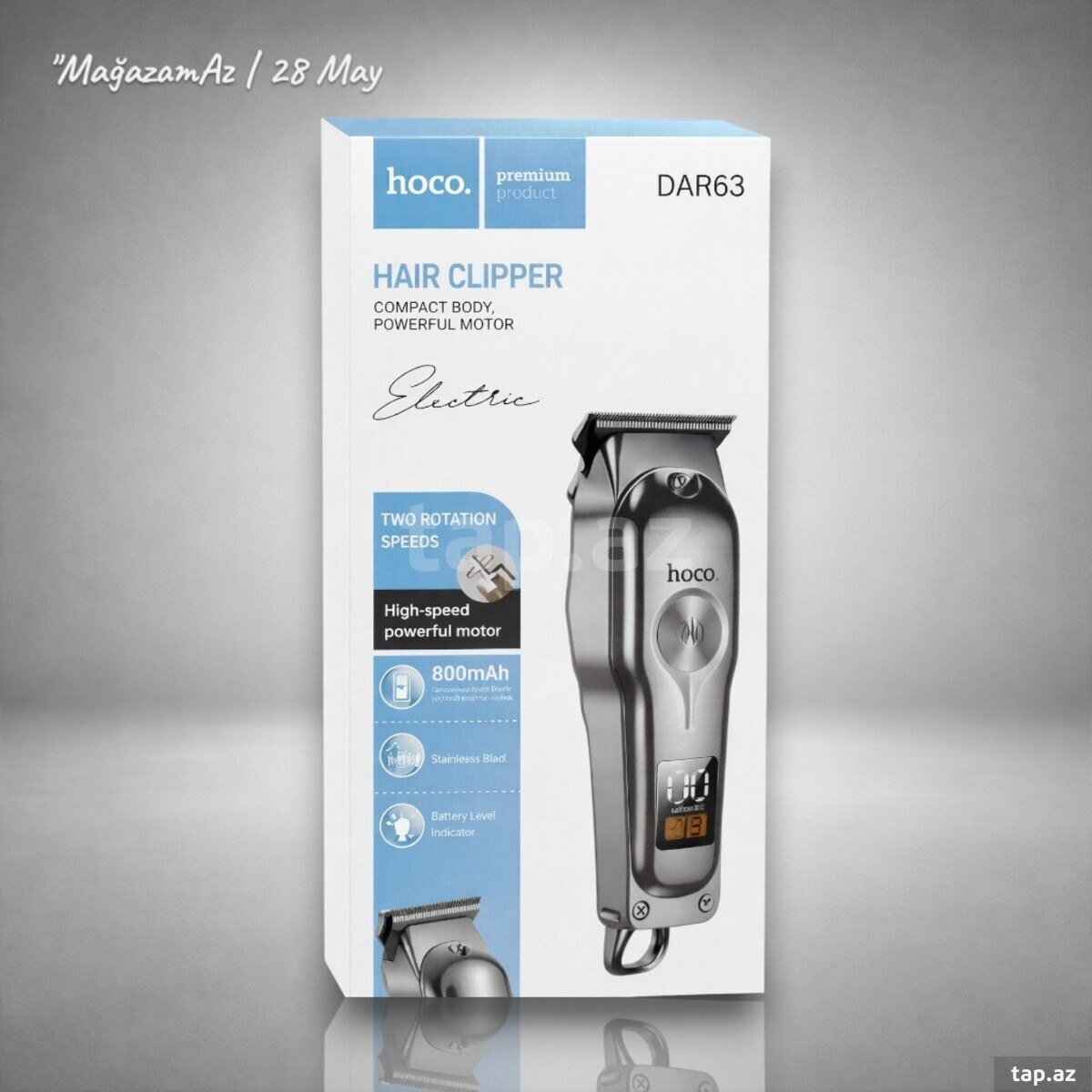 Hoco DAR63 elektrik saçqırxan maşın (Hair Clipper)