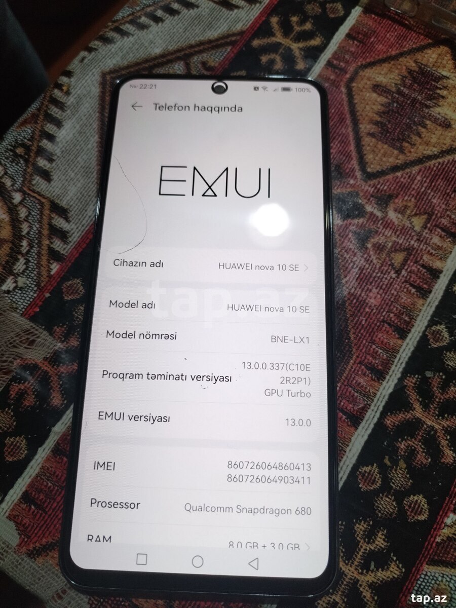 Huawei Nova 10 SE Mint Green 128GB/8GB (3)
