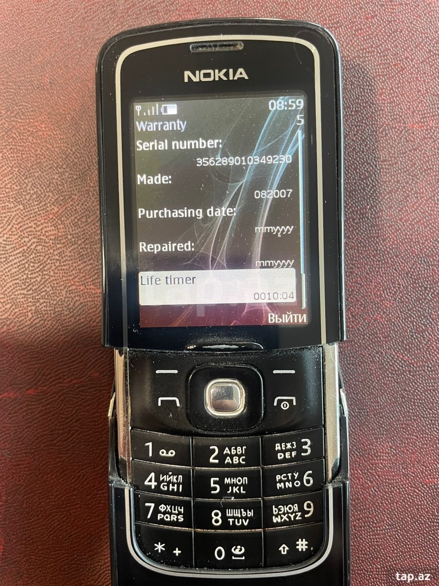 Nokia 8600 Luna Black (3)