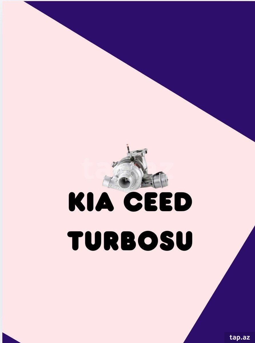 Kia Ceed turbosu və turbo kartrici