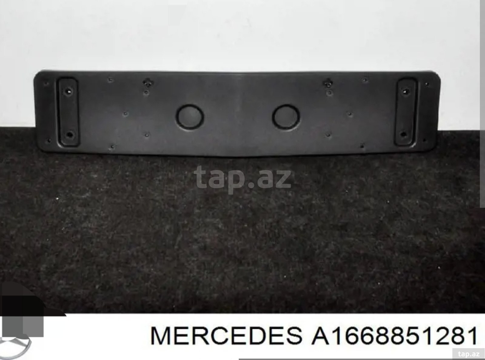Mercedes W221 nömrə altlığı (2)