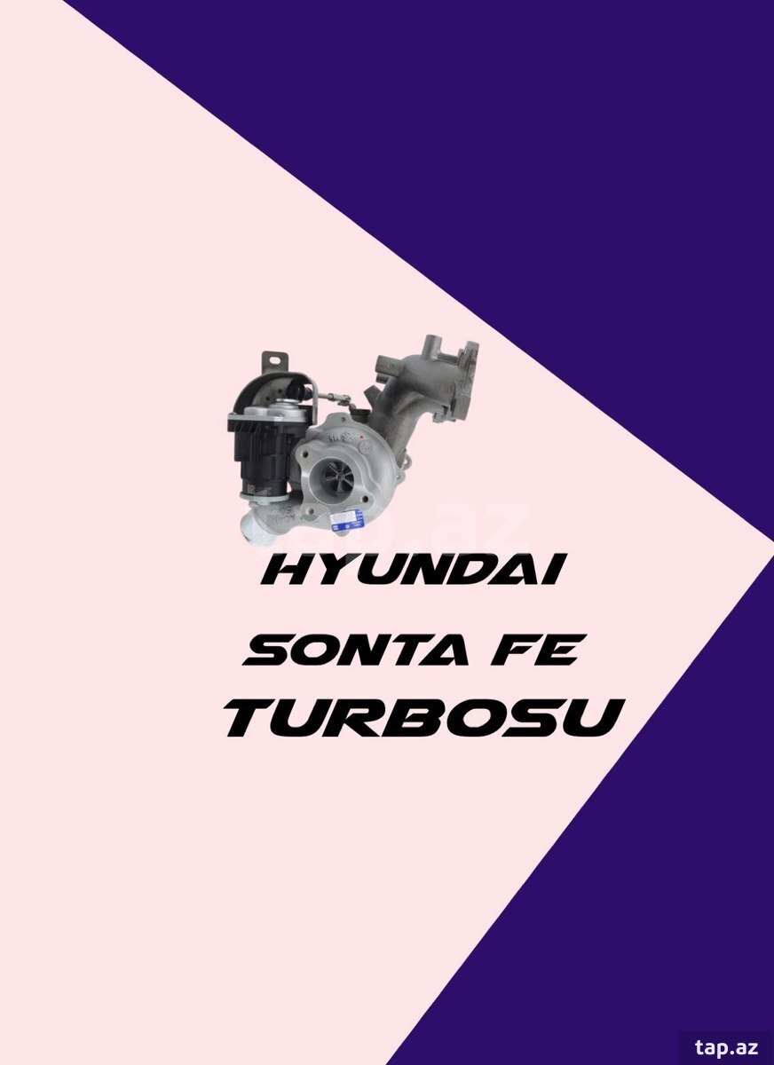Hyundai Santa fe turbosu və turbo kartrici
