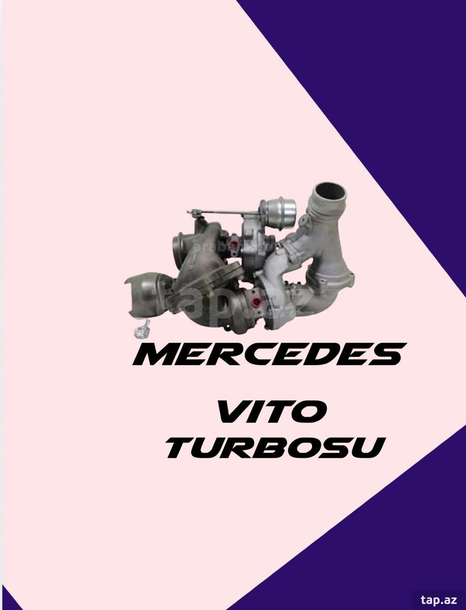 Mercedes Vito turbosu və turbo kartrici