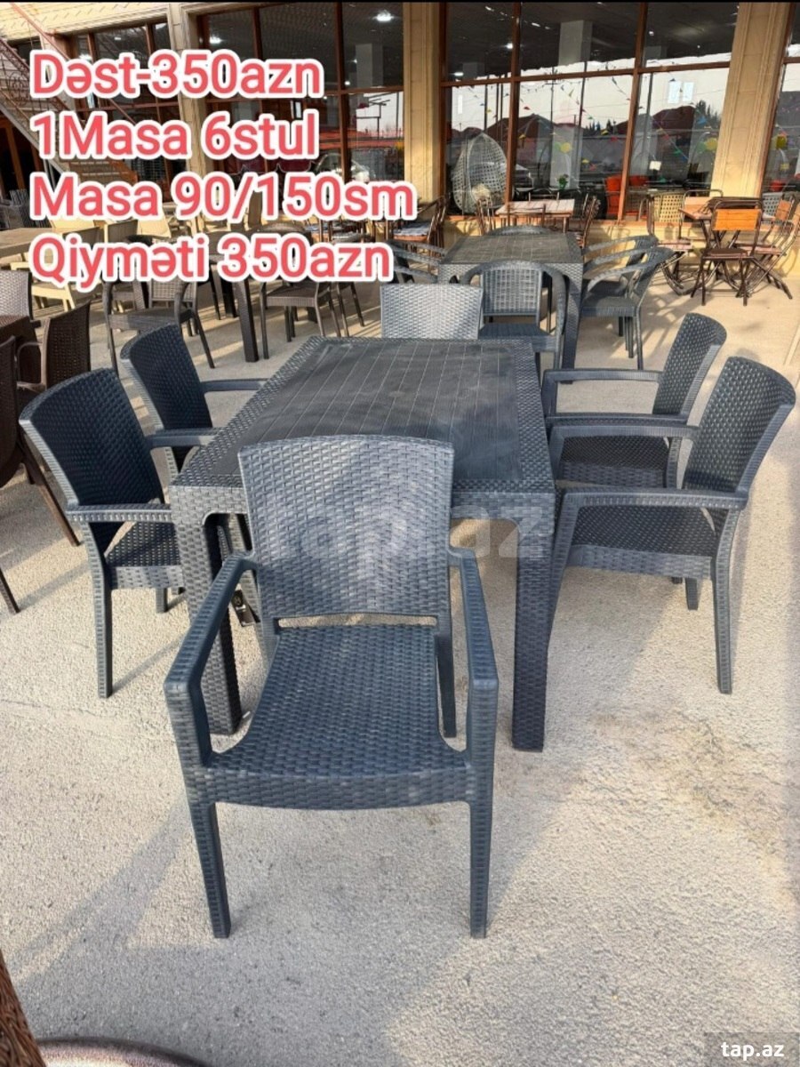 Masa və oturacaqlar (4)