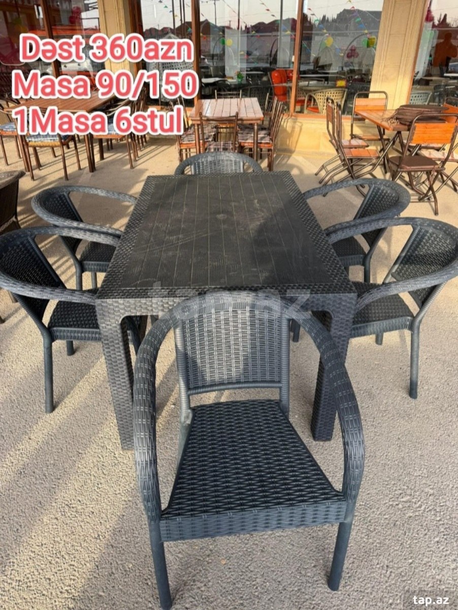 Masa və oturacaqlar (3)
