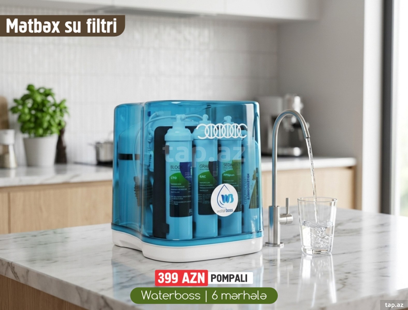 Su filteri "Waterboss"