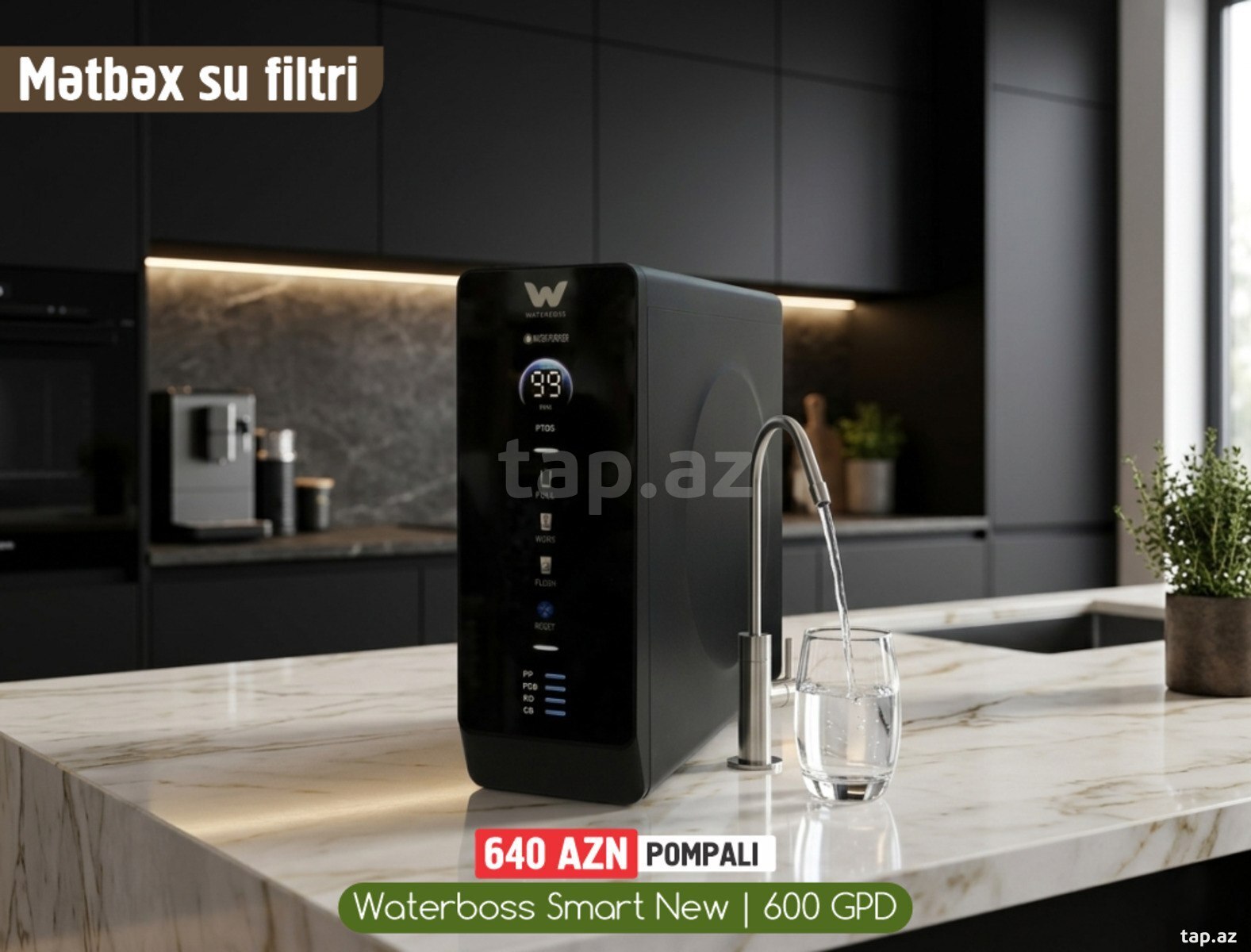 Su filteri "Waterboss Smart New"