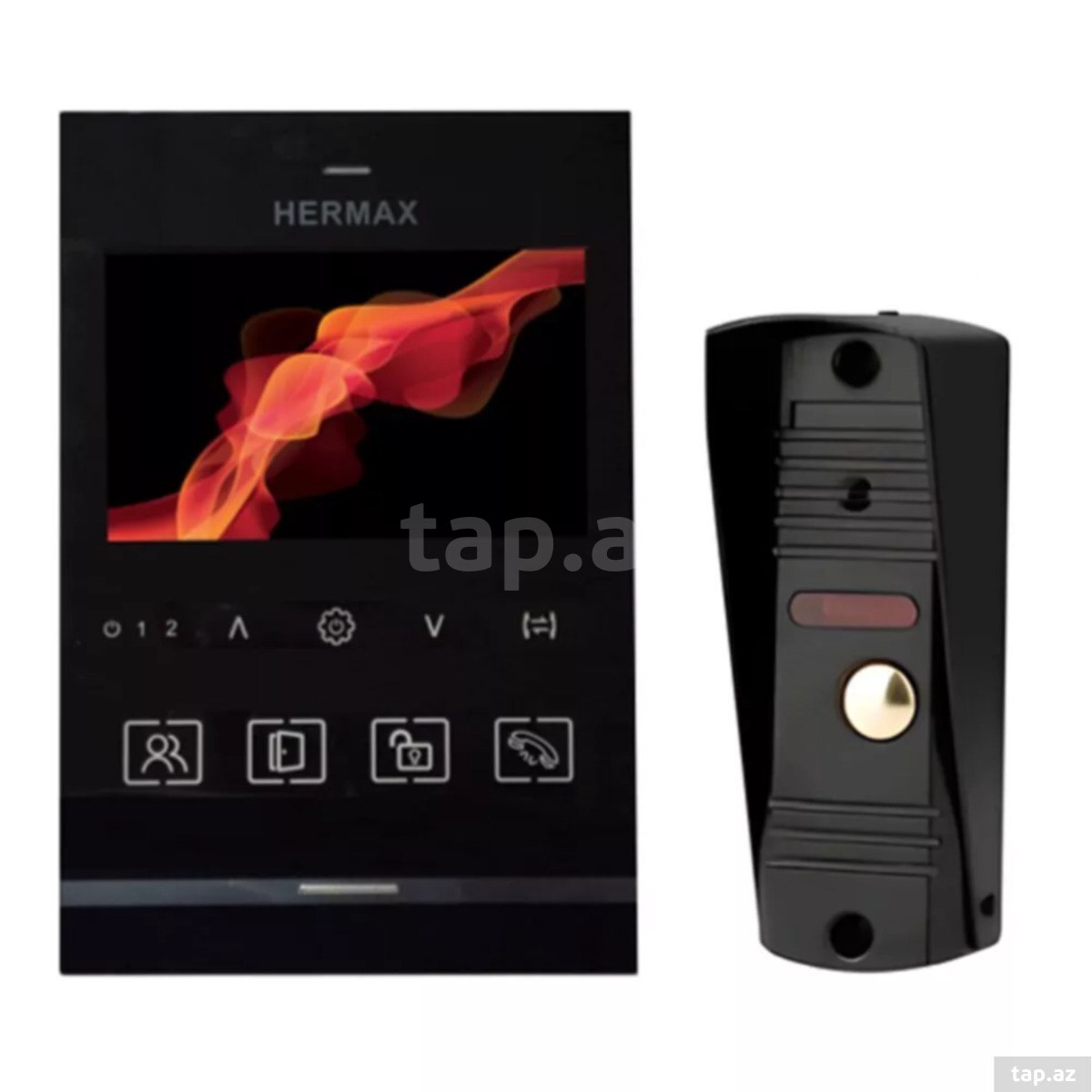 Hermax HR-LA-04M+HE-ST-60P Black Kit — 1