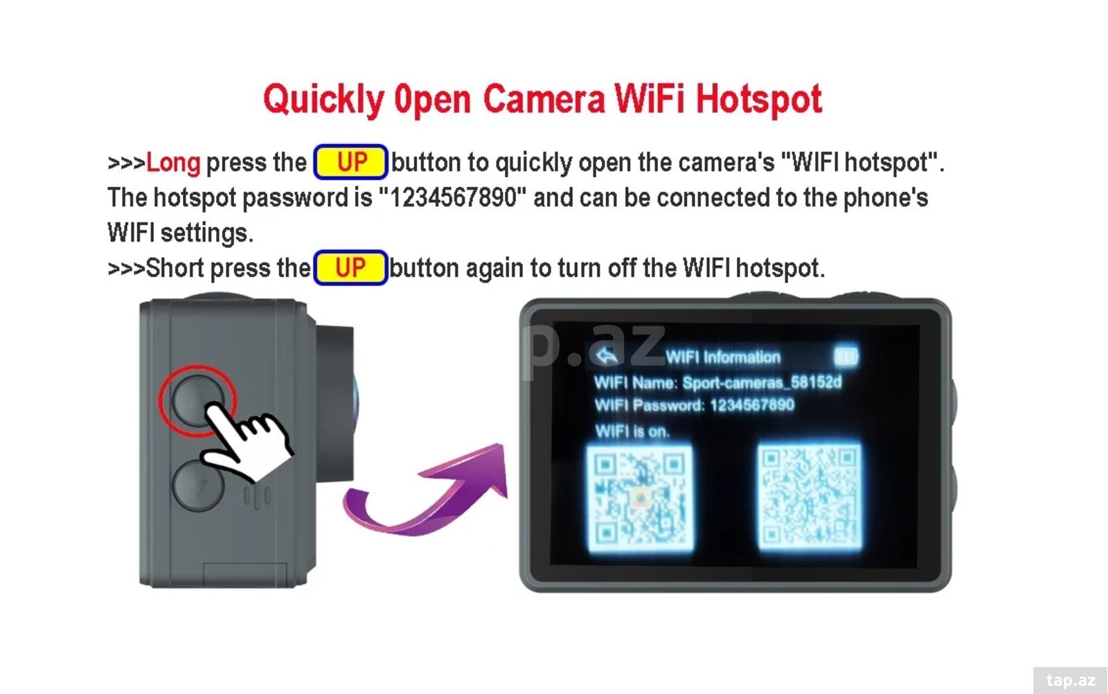 Action kamera 5K Ultra HD Wifi Touchscreen (14)