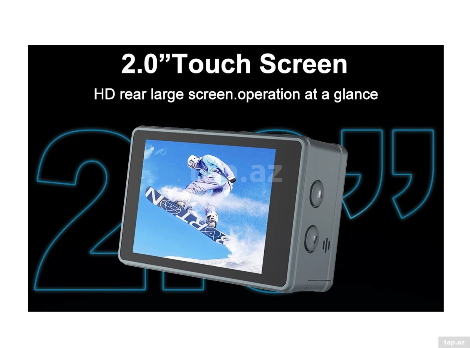 Action kamera 5K Ultra HD Wifi Touchscreen (9)