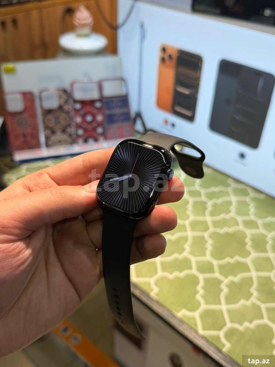 Apple Watch Series 11 Aluminum Jet Black 46mm