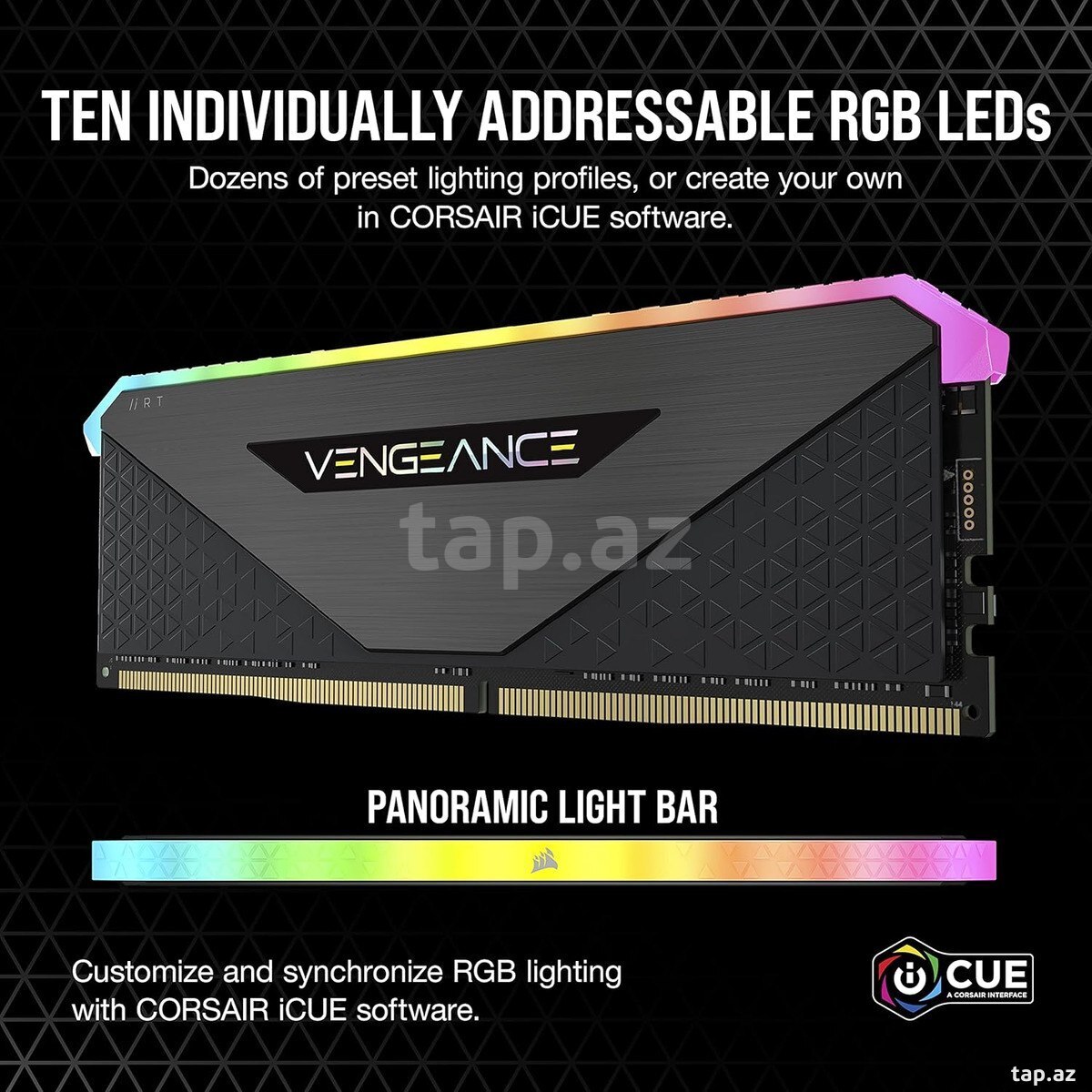 Ram "Corsair Vengeance 32Gb 4600MHz DDR4 RGB" (4)