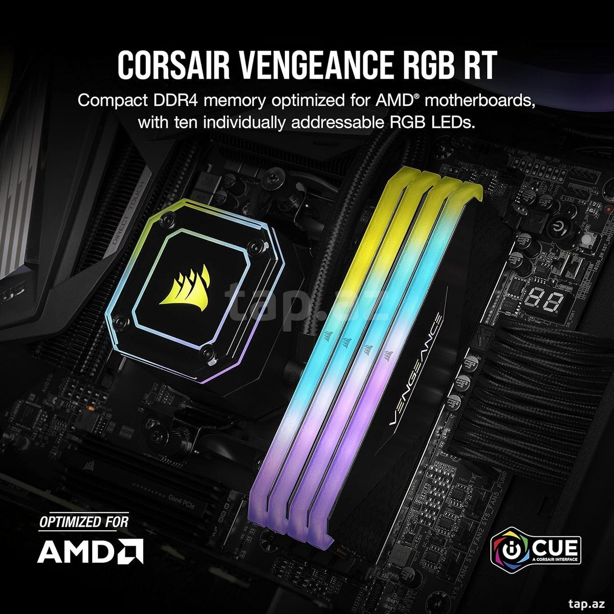 Ram "Corsair Vengeance 32Gb 4600MHz DDR4 RGB" (3)