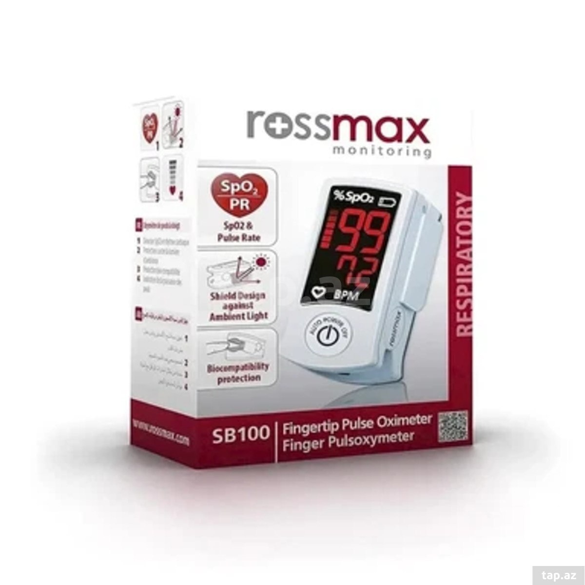 Nəbz oksimetri "ROSSMAX" (2)