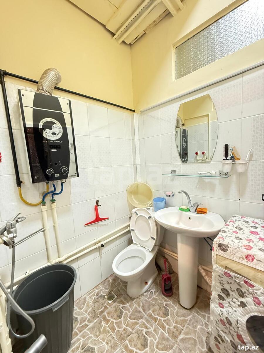 2-otaqlı mənzil kirayə verilir, Gəncə pr., 45 m² (10)