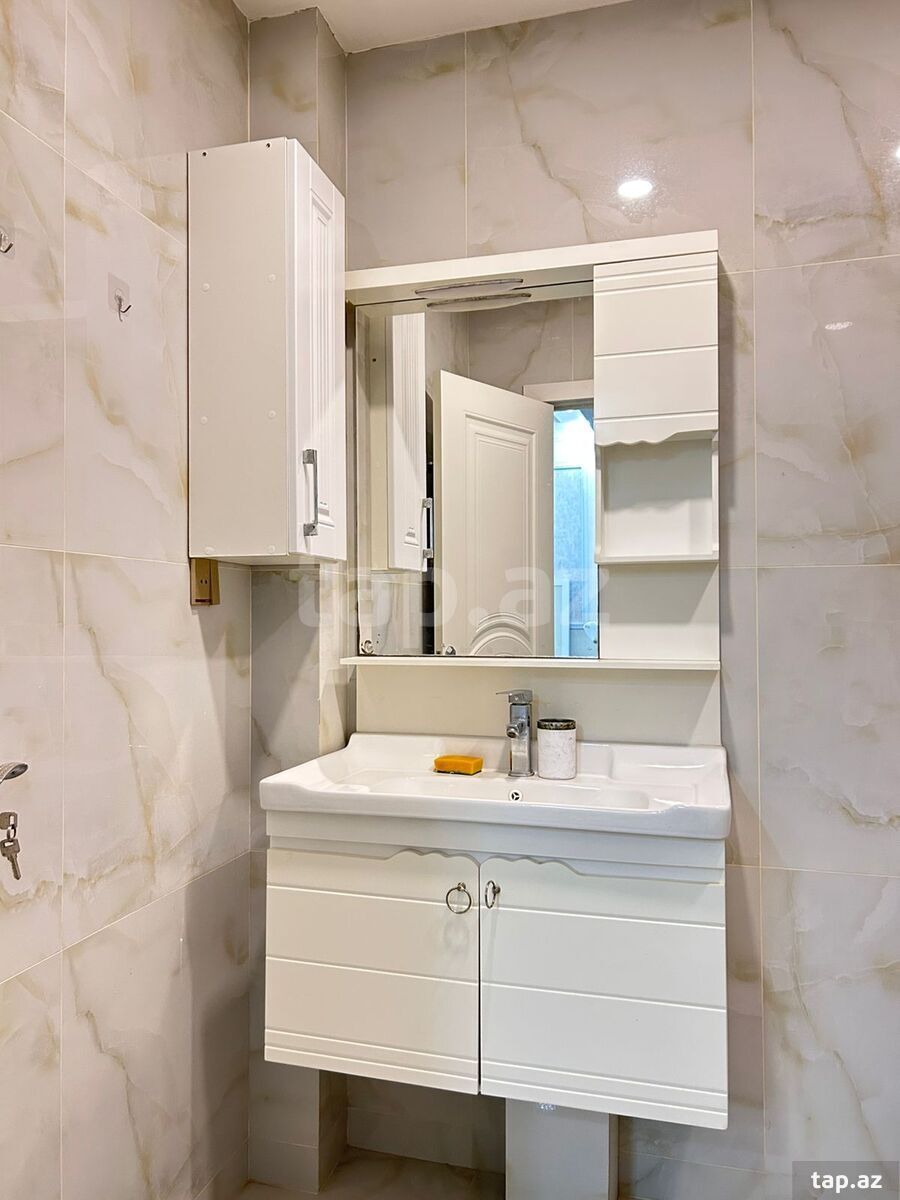 3-otaqlı yeni tikili kirayə verilir, Bayıl qəs., 75 m² (11)
