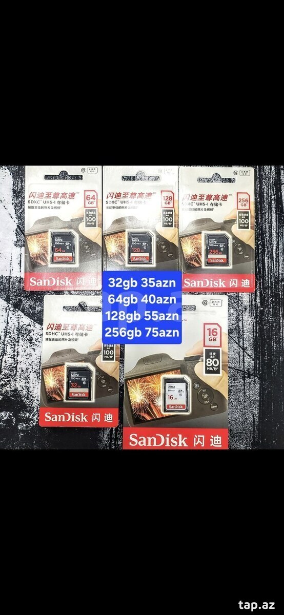 Sd yaddaş kartı "Sandisk"