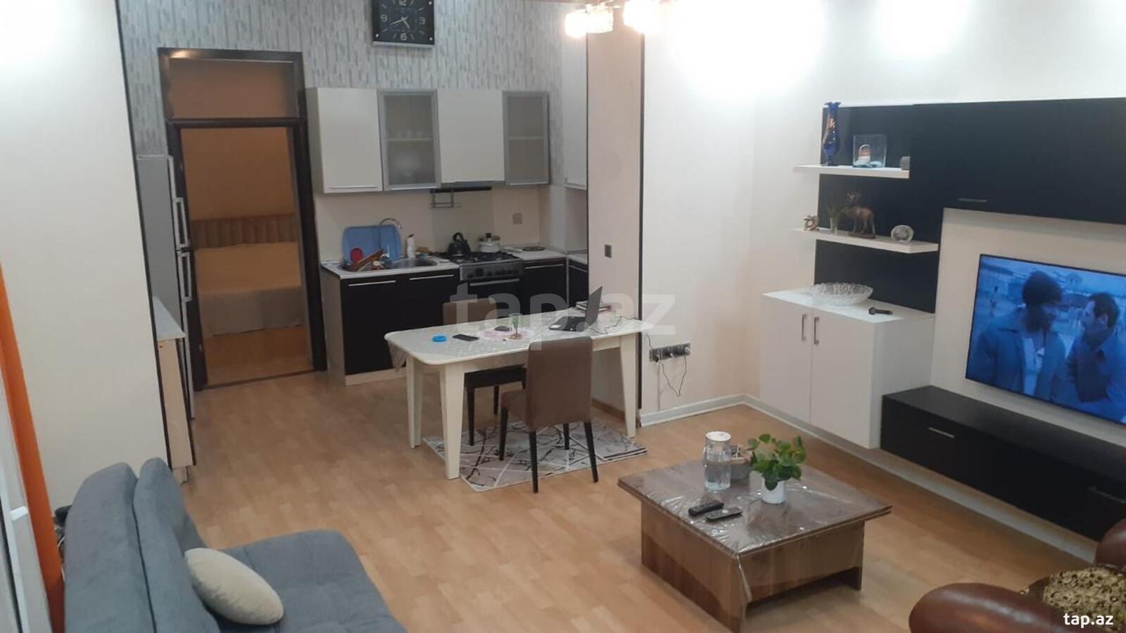 2-otaqlı mənzil kirayə verilir, Sahil m., 60 m² (2)