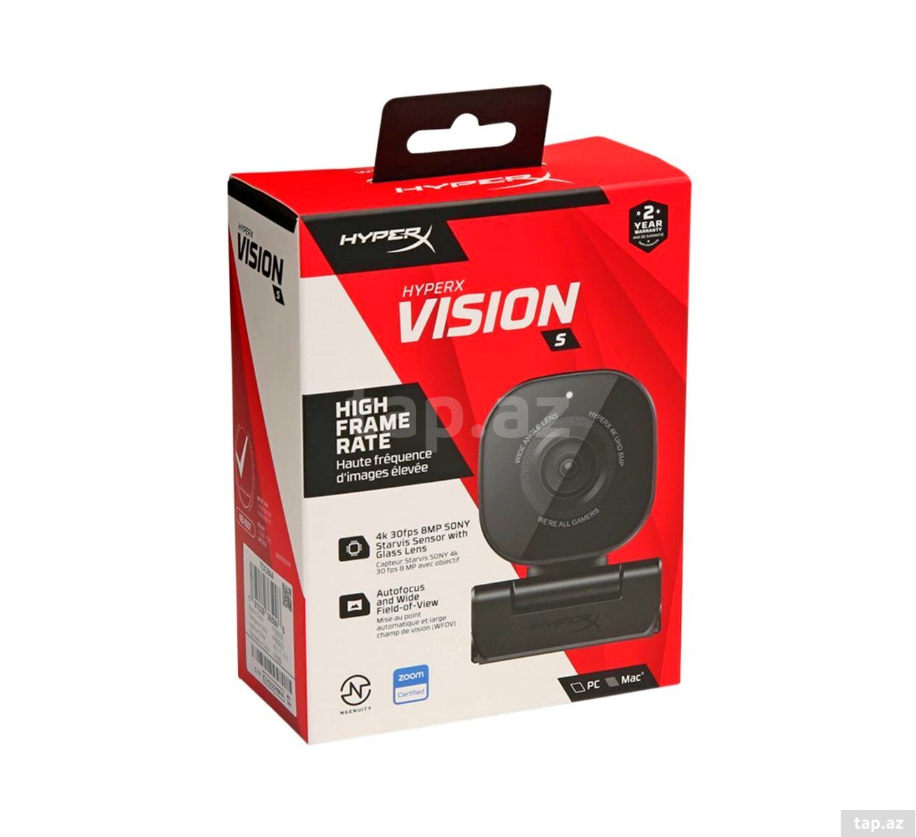 Web Camera HyperX Vision S 4K