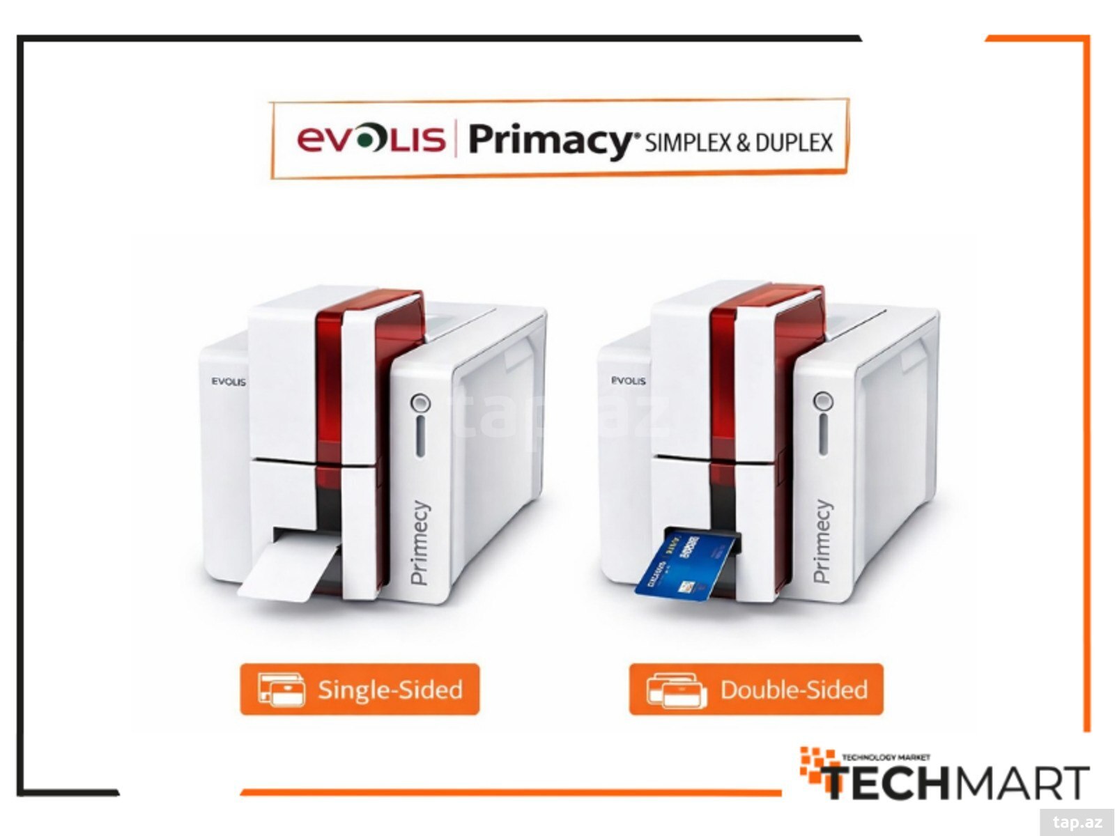 Plastik kart çap edən printer EVOLİS 