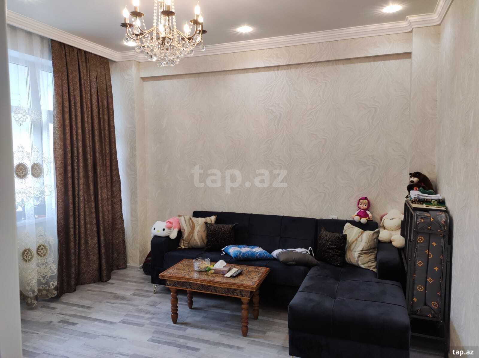 2-otaqlı yeni tikili, Babək pr., 64 m²