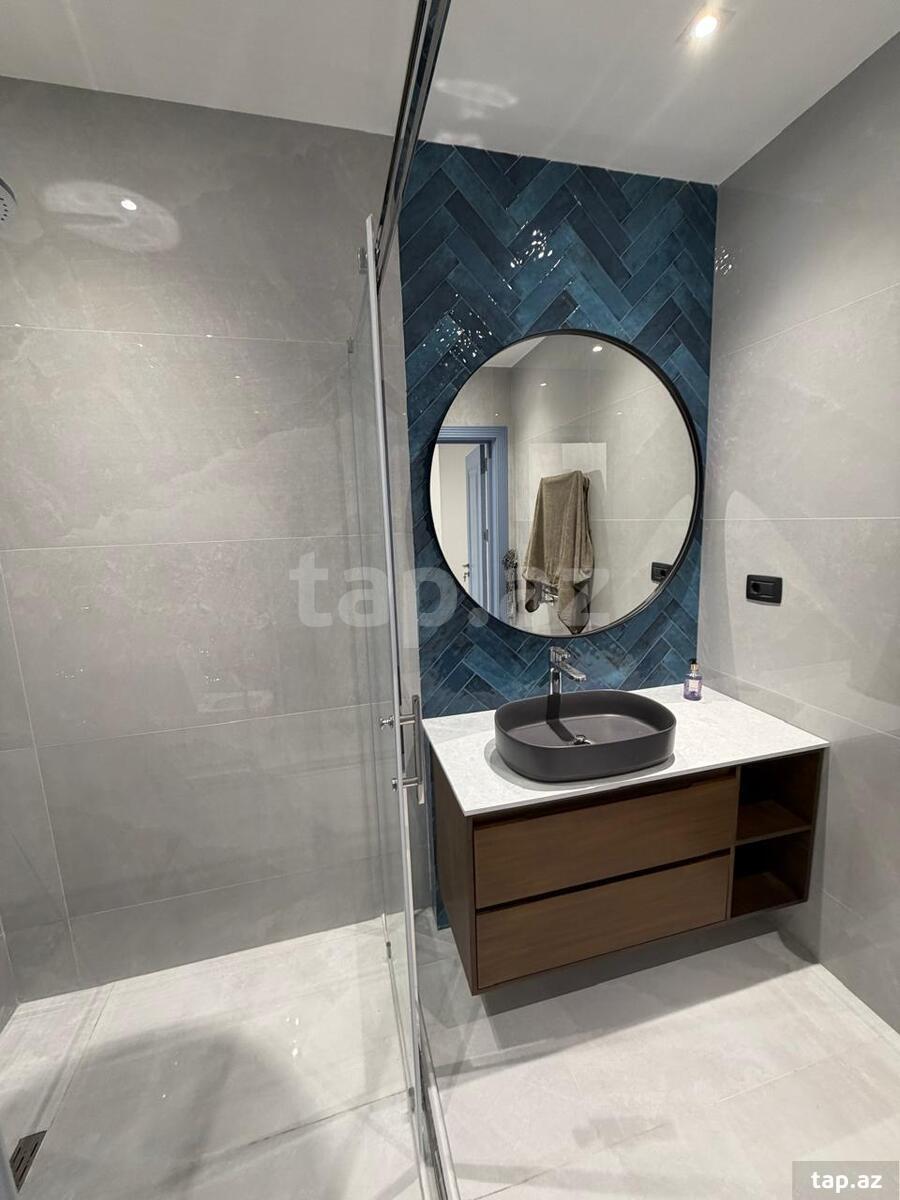 4-otaqlı yeni tikili kirayə verilir, Mərkəzi Bulvar küç, 160 m² (15)