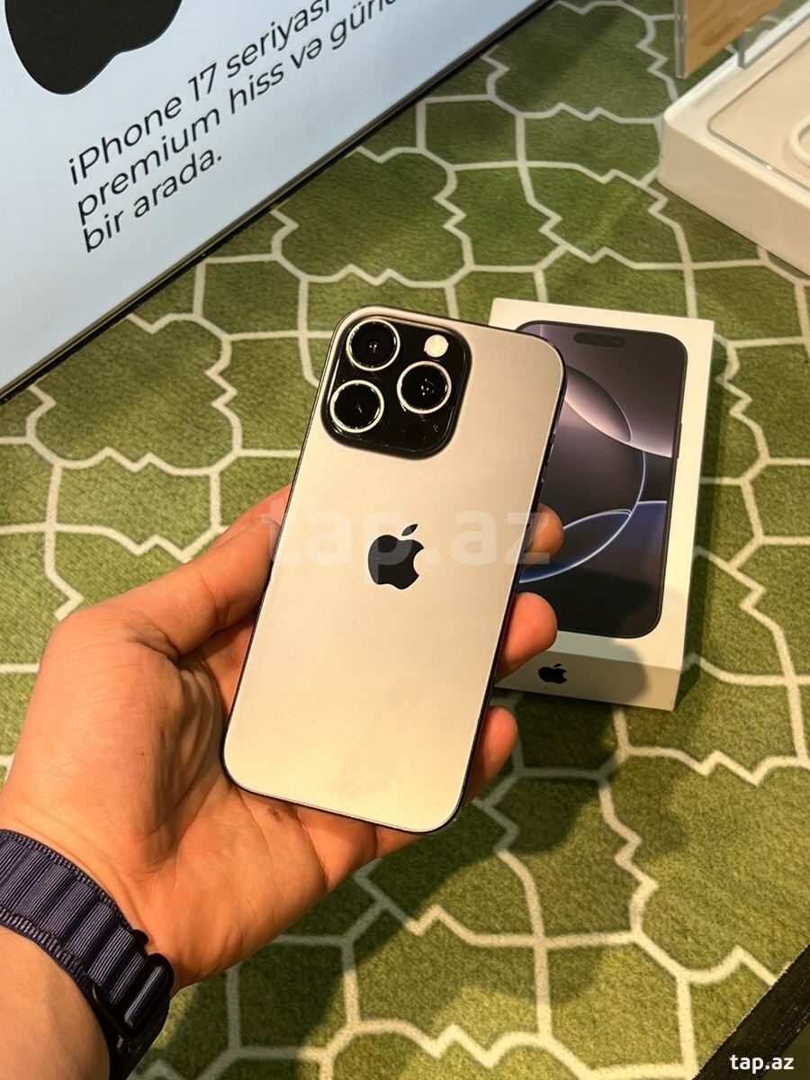 Apple iPhone 16 Pro Black Titanium 128GB/8GB
