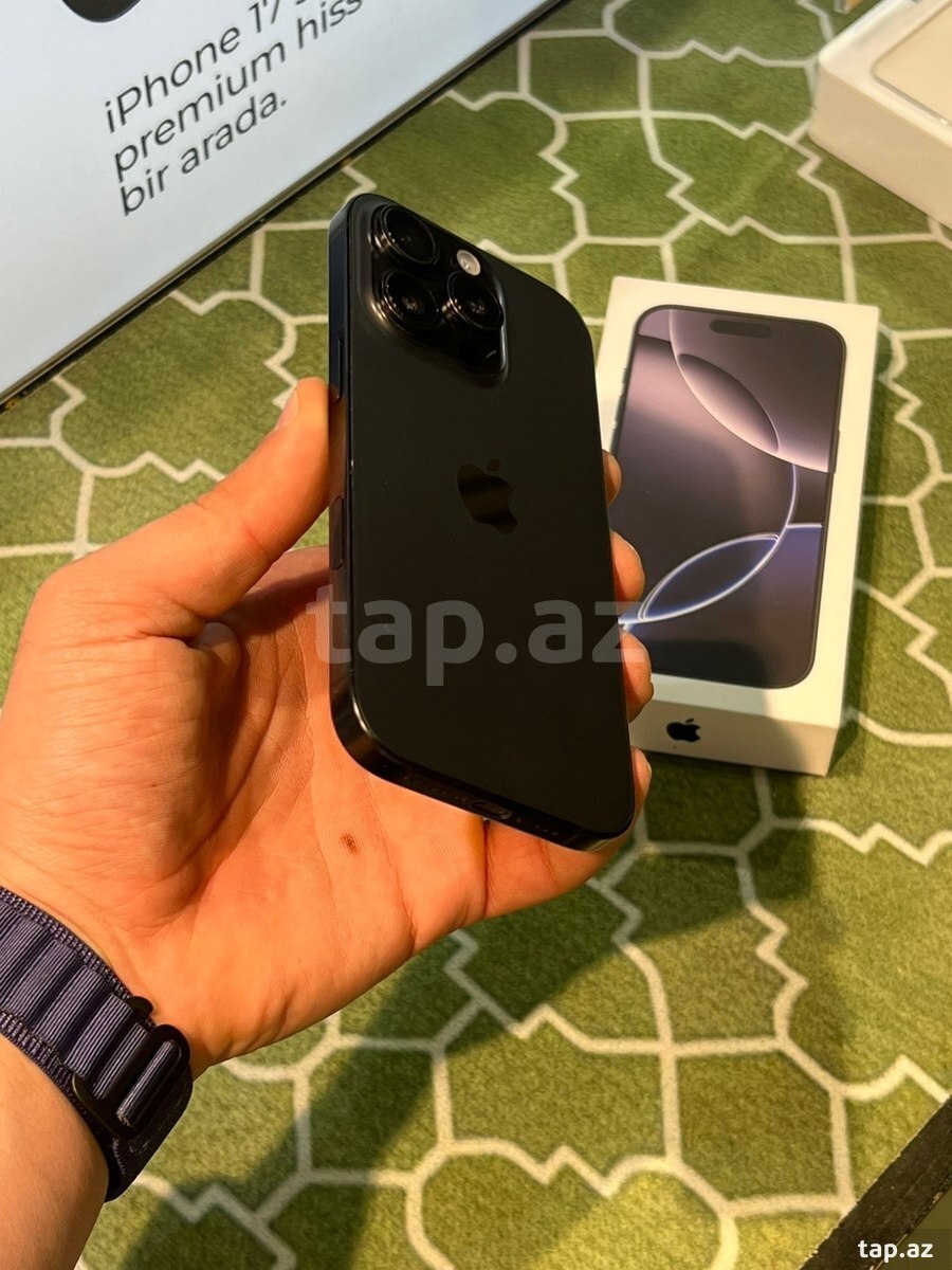 Apple iPhone 16 Pro Black Titanium 128GB/8GB (7)