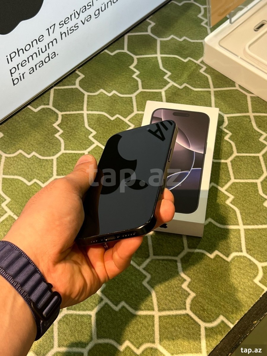 Apple iPhone 16 Pro Black Titanium 128GB/8GB (8)